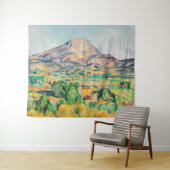 Paul Cezanne - Mont Sainte-Victoire Wandteppich (Beispiel (Horizontal))