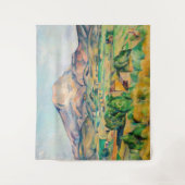 Paul Cezanne - Mont Sainte-Victoire Wandteppich (Vorderseite)