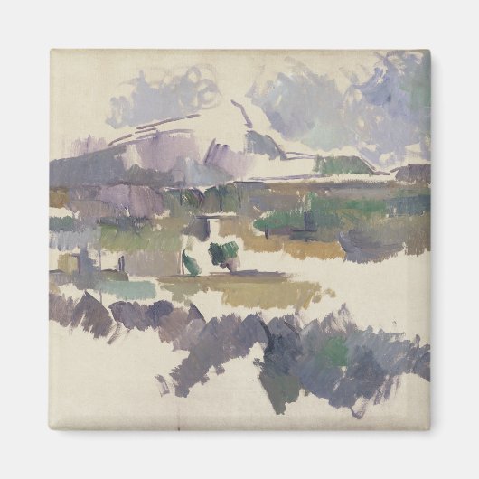Paul Cezanne | Montagne Sainte-Victoire, 1904-05 Magnet (Vorne)
