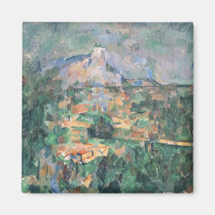 Paul Cezanne Montagne Sainte-Victoire aus Lauve Magnet