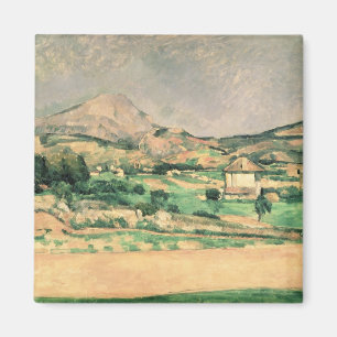 Paul Cezanne Montagne Sainte-Victoire, c.1882-85 Magnet