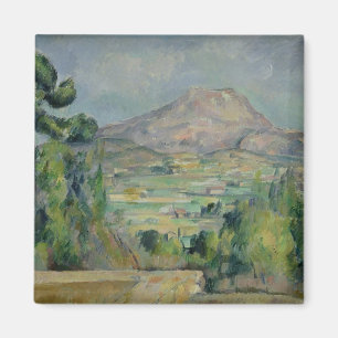 Paul Cezanne Montagne Sainte-Victoire, c.1887-90 Magnet