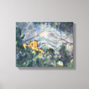 Paul Cezanne   Montagne Sainte-Victoire und die Leinwanddruck