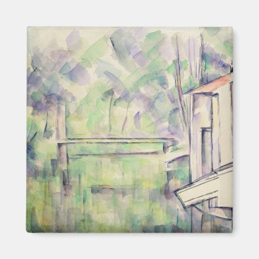 Paul Cezanne | Mühle am Fluss, 1900 Magnet (Vorne)