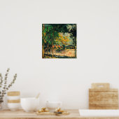 Paul Cezanne Nature Painting & Quote Poster (Küche)