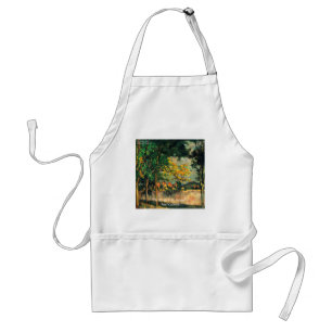 Paul Cezanne Nature Painting & Quote Schürze