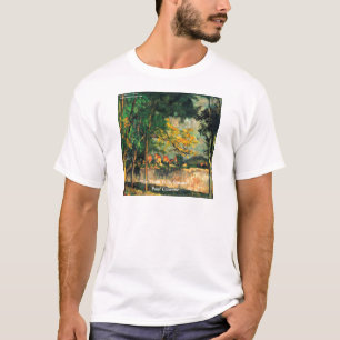 Paul Cezanne Nature Painting & Quote T-Shirt