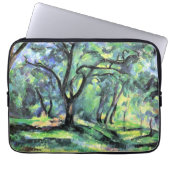 Paul Cezanne painting, Forest, Laptopschutzhülle (Vorderseite)