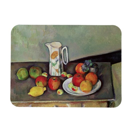 Paul Cezanne | Paul Cezanne | Stilles Leben mit Mi Magnet (Horizontal)
