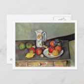 Paul Cezanne | Paul Cezanne | Stilles Leben mit Mi Postkarte (Vorne/Hinten)