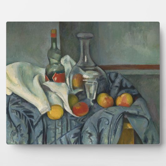 Paul Cezanne | Peppermint Flasche, 1893-95 (Öl) Fotoplatte (Vorderseite)