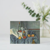 Paul Cezanne | Peppermint Flasche, 1893-95 (Öl) Postkarte (Stehend Vorderseite)