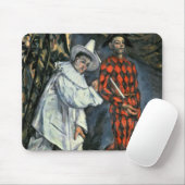 Paul Cezanne | Pierrot und Harlekin, 1888 Mousepad (Mit Mouse)