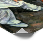 Paul Cezanne | Pierrot und Harlequin , 1888 Poster (Ecke)