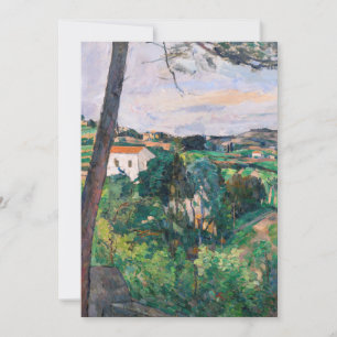 Paul Cezanne - Pine tree in Estaque Dankeskarte