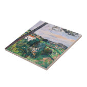 Paul Cezanne - Pine tree in Estaque Fliese (Seite)