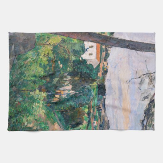 Paul Cezanne - Pine tree in Estaque Geschirrtuch (Horizontal)