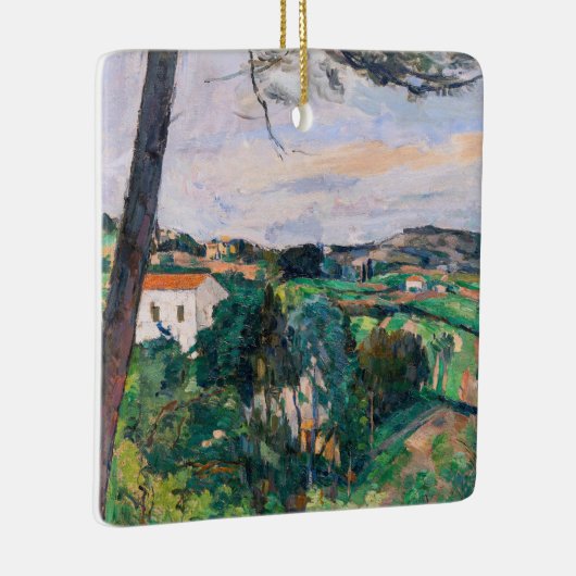 Paul Cezanne - Pine tree in Estaque Keramikornament (Rechts)