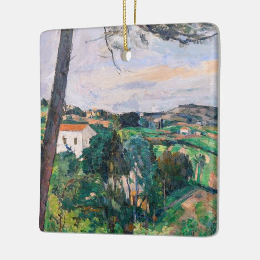 Paul Cezanne - Pine tree in Estaque Keramikornament (Links)