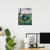 Paul Cezanne - Pine tree in Estaque Poster (Heimbüro)