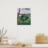 Paul Cezanne - Pine tree in Estaque Poster (Küche)