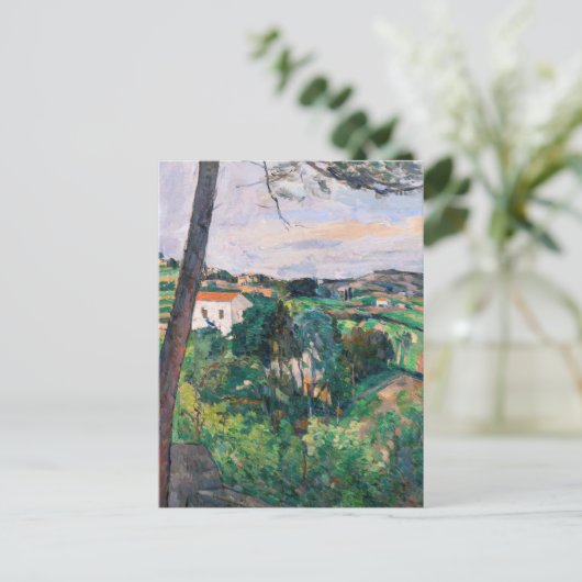 Paul Cezanne - Pine tree in Estaque Postkarte (Stehend Vorderseite)
