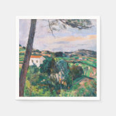 Paul Cezanne - Pine tree in Estaque Serviette (Vorderseite)