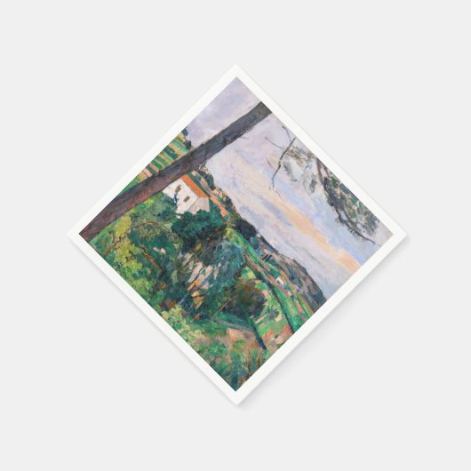 Paul Cezanne - Pine tree in Estaque Serviette (Ecke)