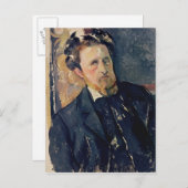 Paul Cezanne | Portrait von Joachim Gasquet 1896-9 Postkarte (Vorne/Hinten)