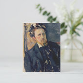 Paul Cezanne | Portrait von Joachim Gasquet 1896-9 Postkarte (Stehend Vorderseite)