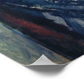 Paul Cezanne | Portrait von Madame Cezanne, c.1890 Poster (Ecke)