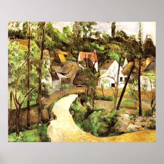 Paul Cezanne Poster, eine Kurve Poster (Vorne)
