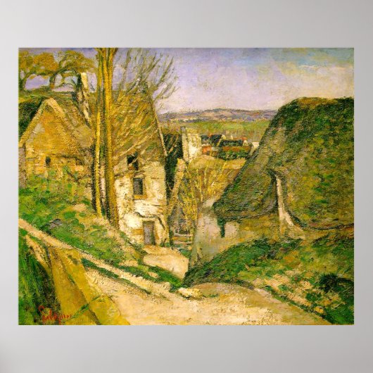 Paul Cezanne Poster, The Hanged Man's House Poster (Vorne)