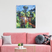 Paul Cezanne Quarry at Bibémus Leinwanddruck (Insitu (Wohnzimmer))