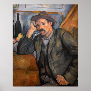 Paul Cezanne - Raucher Poster