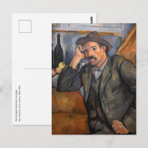 Paul Cezanne - Raucher Postkarte
