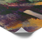 Paul Cezanne | Roter Gestein, c.1895 (Öl auf Leinw Poster (Ecke)