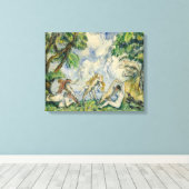 Paul Cezanne | Schlacht um Liebe, c. 1880 (Öl Leinwanddruck (Insitu (Holzboden))