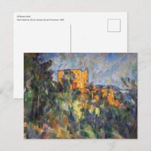Paul Cezanne - Schloss Noir Postkarte