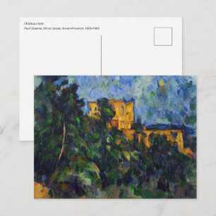 Paul Cezanne - Schloss Noir Postkarte