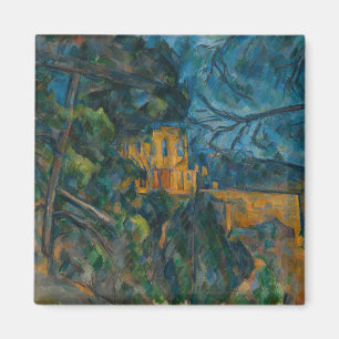 Paul Cezanne - Schwarzes Schloss Magnet