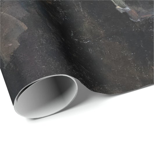 Paul Cezanne - Selbstportrait Geschenkpapier (Rolleneckpunkt)