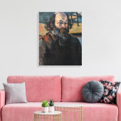 Paul Cezanne - Selbstportrait Leinwanddruck (Insitu (Wohnzimmer))