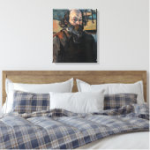 Paul Cezanne - Selbstportrait Leinwanddruck (Insitu (Schlafzimmer))