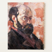 Paul Cezanne - Selbstportrait mit rosa Hintergrund Planer (Rückseite)