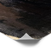 Paul Cezanne - Selbstportrait mit rosa Hintergrund Poster (Ecke)