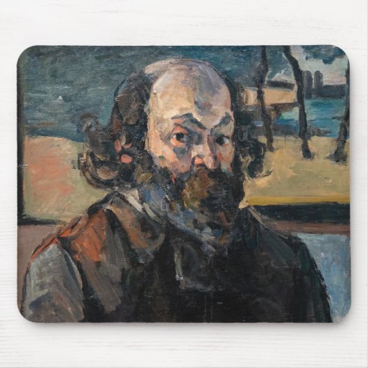 Paul Cezanne - Selbstportrait Mousepad (Vorne)