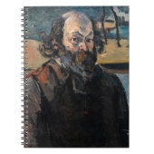 Paul Cezanne - Selbstportrait Notizblock (Vorderseite)