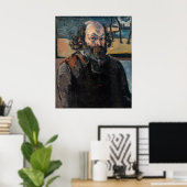 Paul Cezanne - Selbstportrait Poster (Heimbüro)