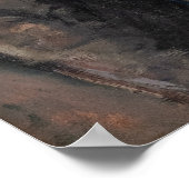 Paul Cezanne - Selbstportrait Poster (Ecke)